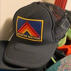 NWOT AVIATOR NATION TRUCKER HAT
